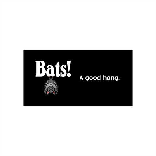 "Good hang" bat sticker