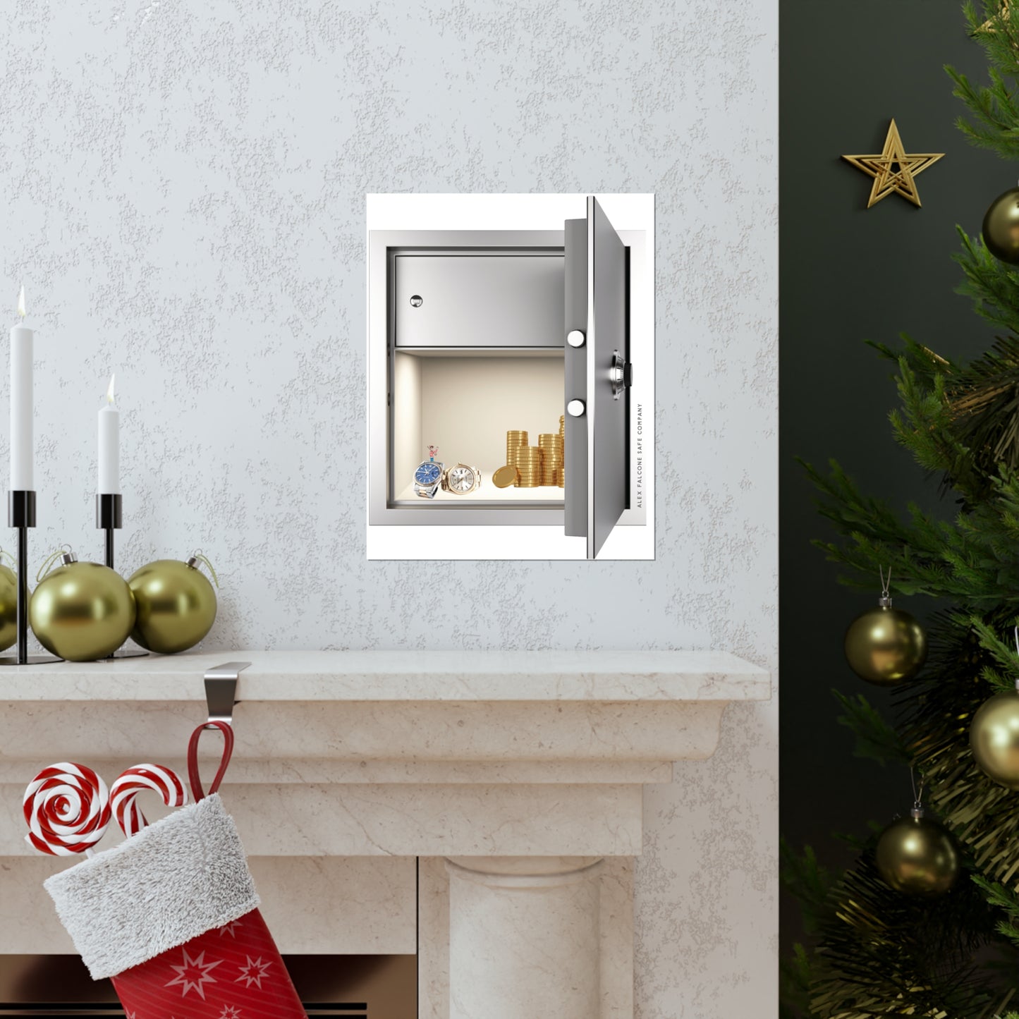 Wall-Safe Wall Safe - simple poster option - vertical