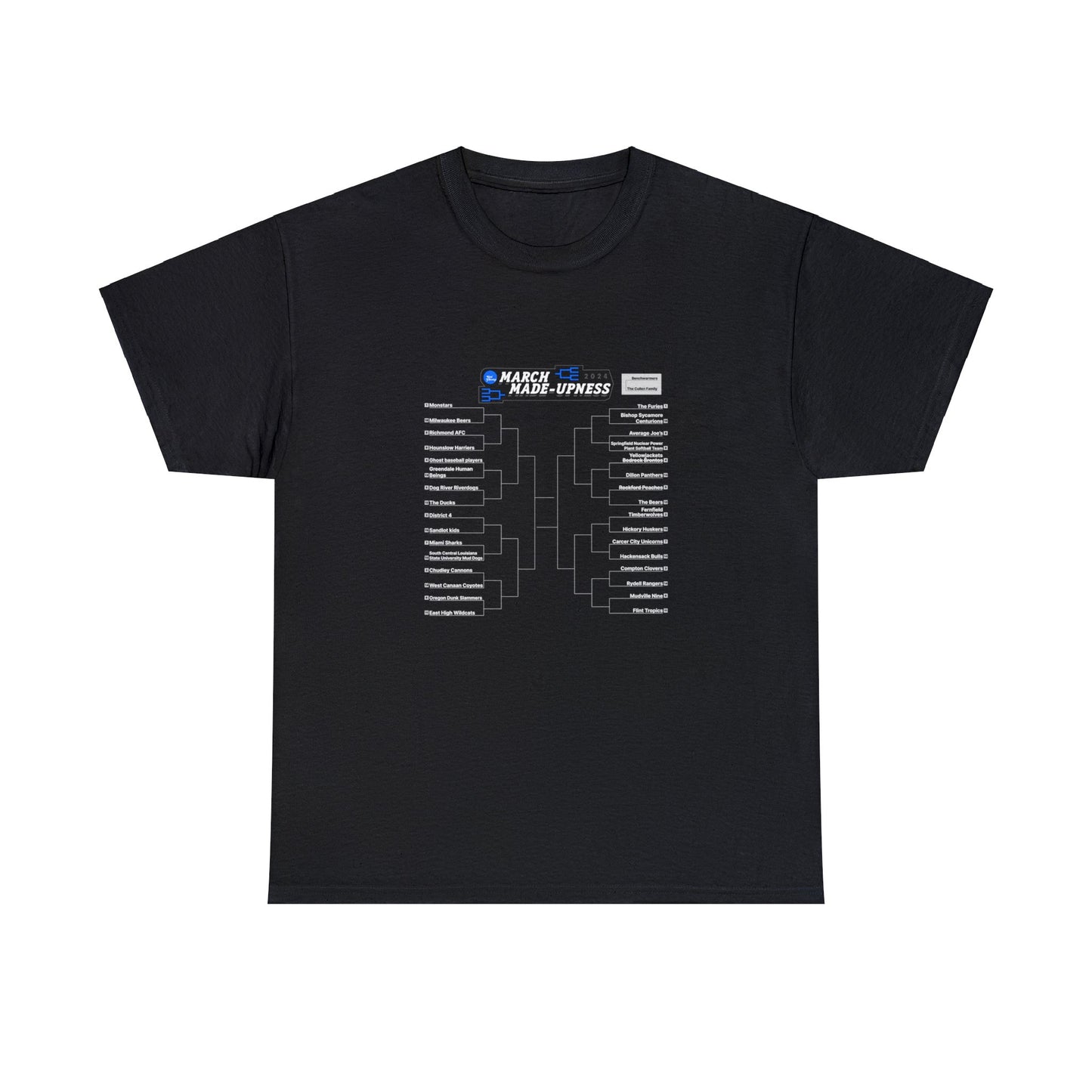 March Made-upness 2024 Bracket t-shirt