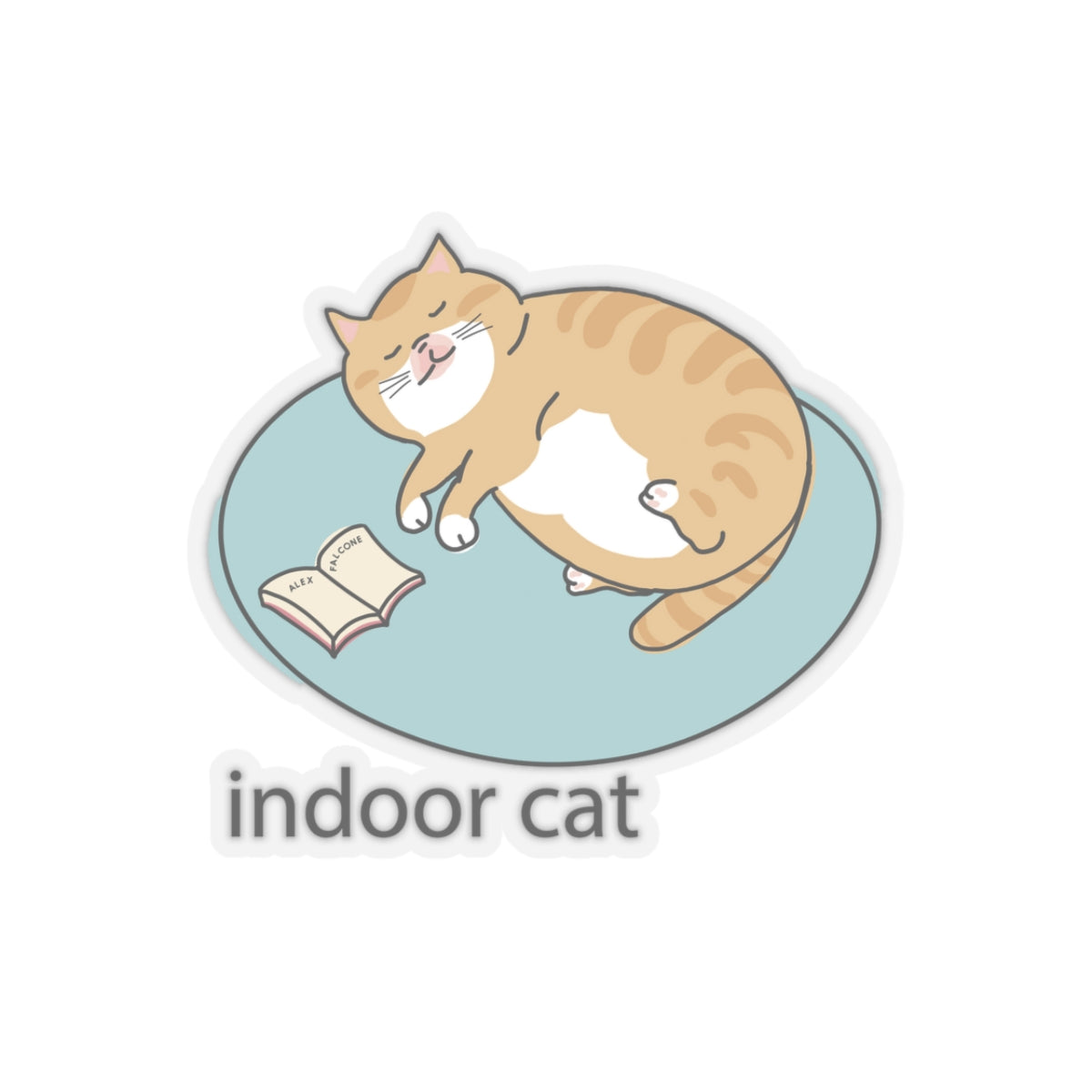 Indoor Cat - Sticker
