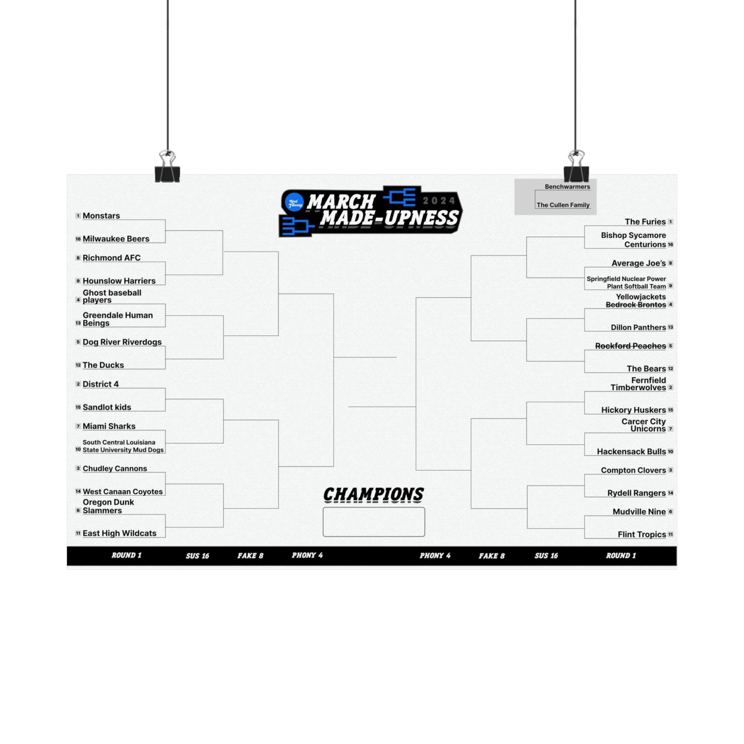 March Made-upness 2024 - Wall Poster 17x11