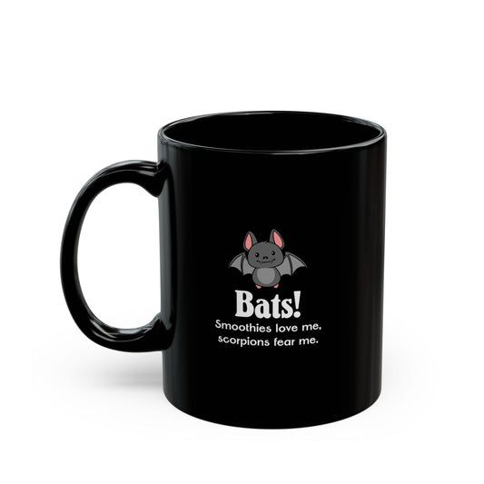 "Smoothies / scorpions" bat mug