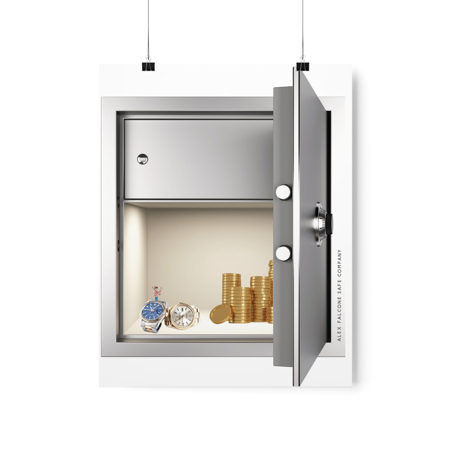 Wall-Safe Wall Safe - simple poster option - vertical