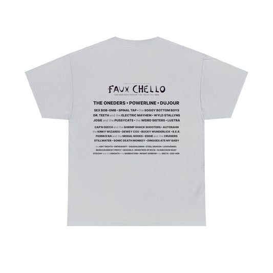Faux Chello 22 Fake Band Festival T-shirt
