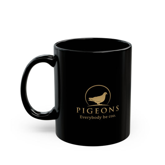 "Everybody be coo" pigeon mug