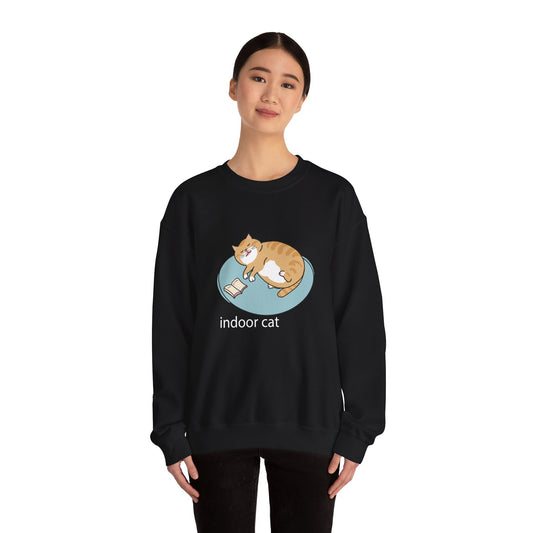 Indoor Cat Crewneck Sweatshirt