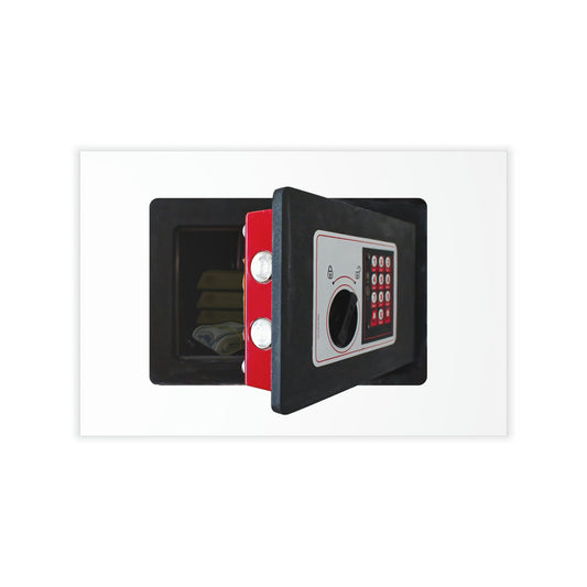 The Wall-Safe Wall Safe - Black version (horizontal)