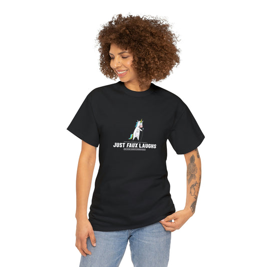 Just Faux Laughs 2023 - Fake Comedy Festival T-shirt