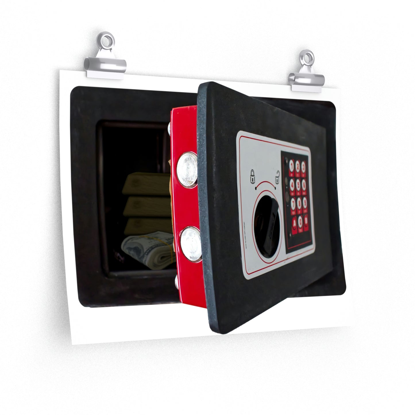 Wall-Safe Wall Safe - simple poster option - horizontal