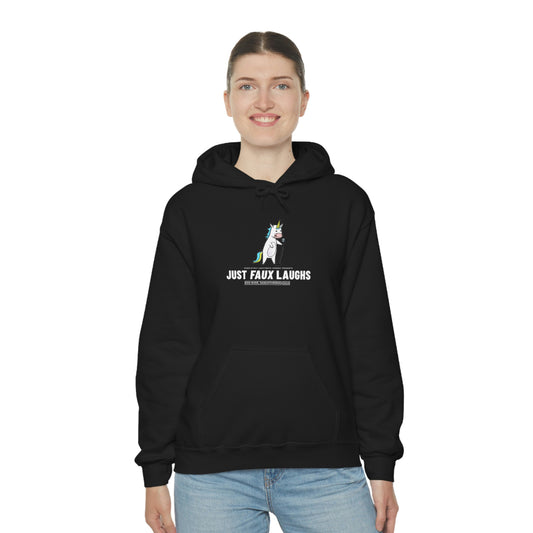 Just Faux Laughs 2023 - Fake Comedy Festival Hooded Sweatshirt