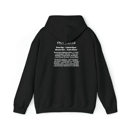 Faux Chello 2023 - Fake Band Festival Hooded Sweatshirt