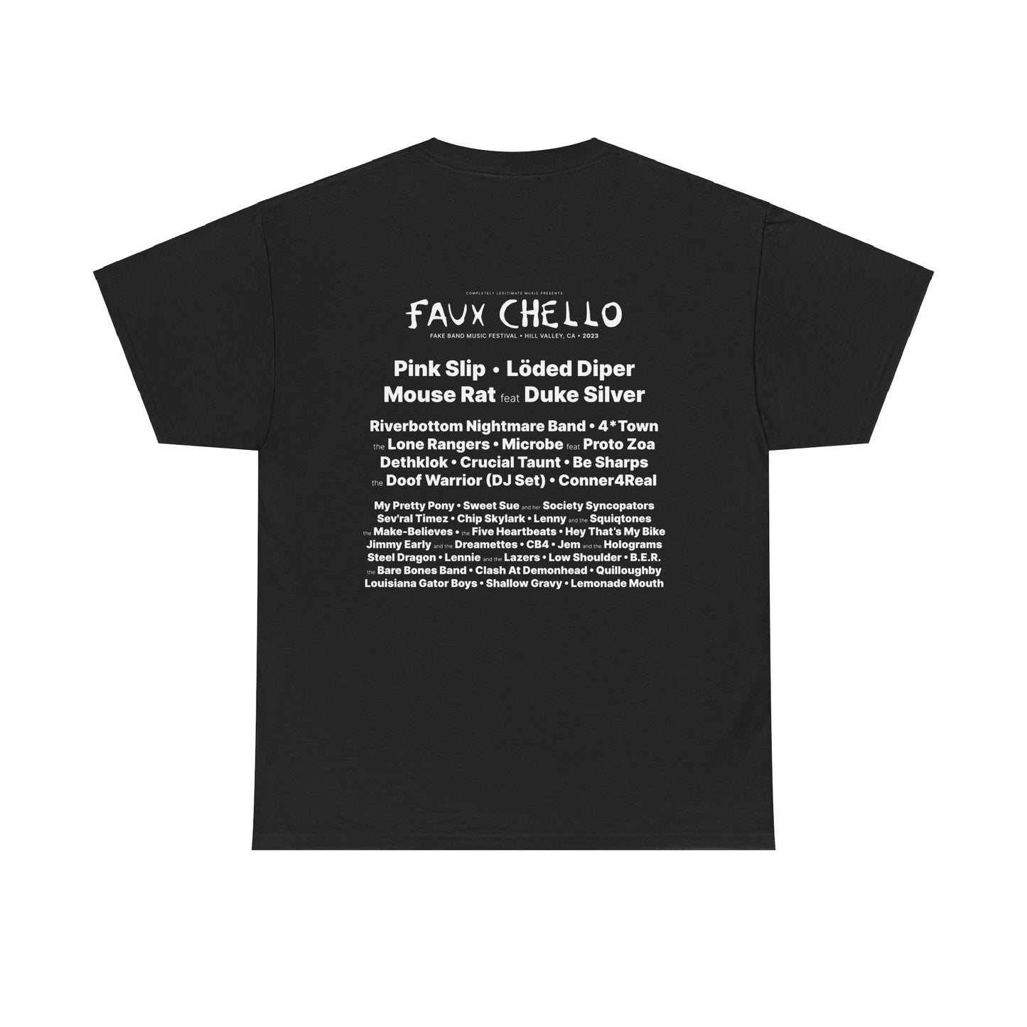 Faux Chello 2023 - Fake Band Festival T-shirt