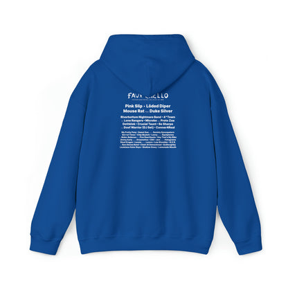 Faux Chello 2023 - Fake Band Festival Hooded Sweatshirt