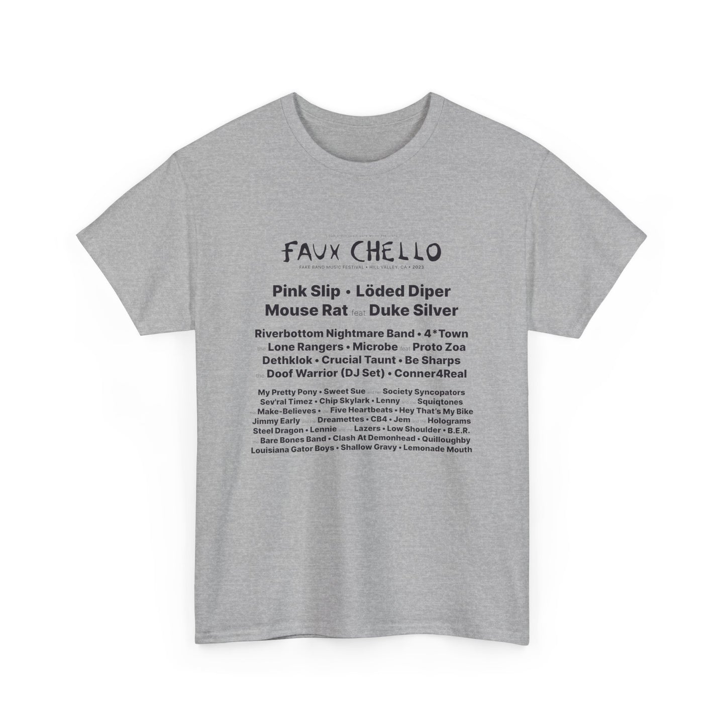 Faux Chello 2023 - Lineup Front Shirt