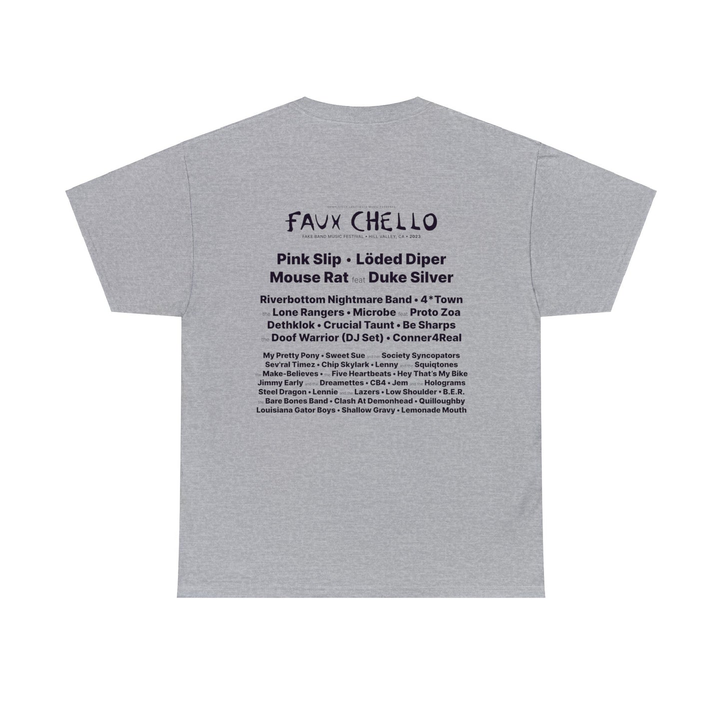Faux Chello 2023 - Fake Band Festival T-shirt