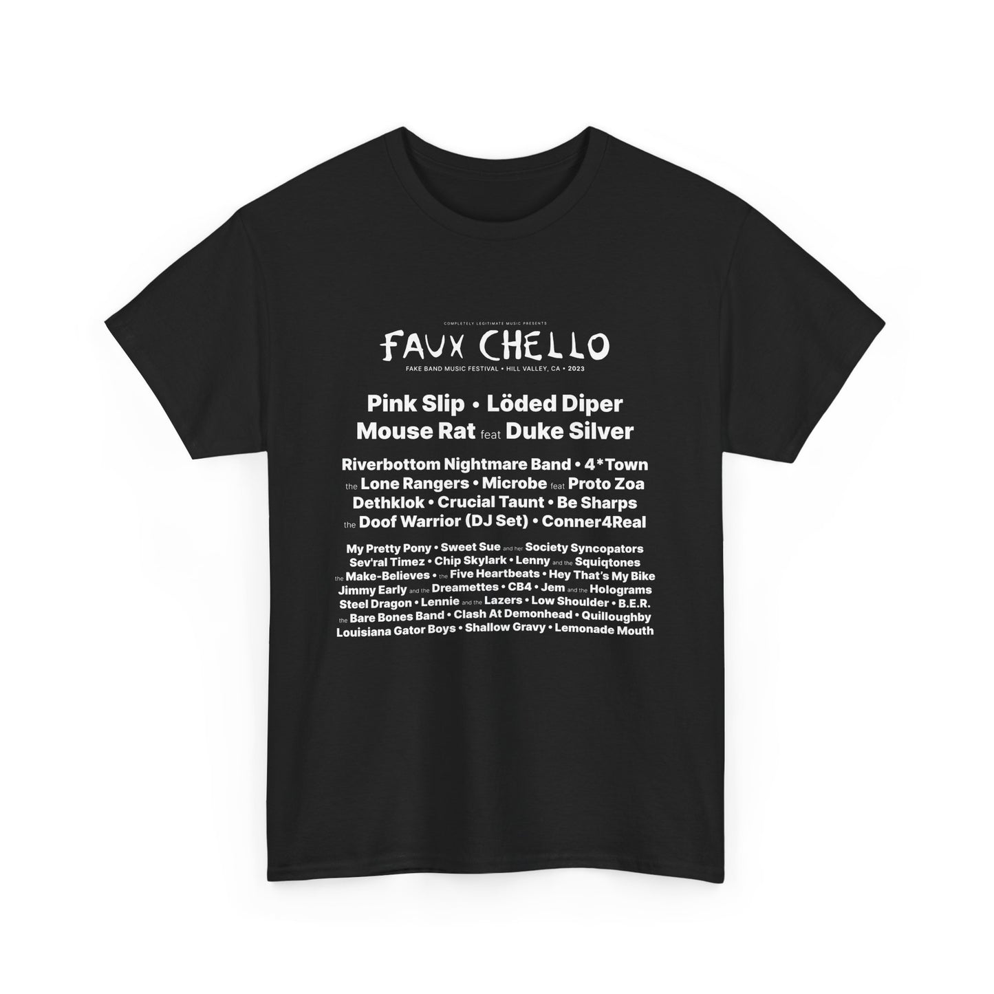 Faux Chello 2023 - Lineup Front Shirt