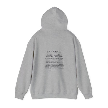 Faux Chello 2023 - Fake Band Festival Hooded Sweatshirt