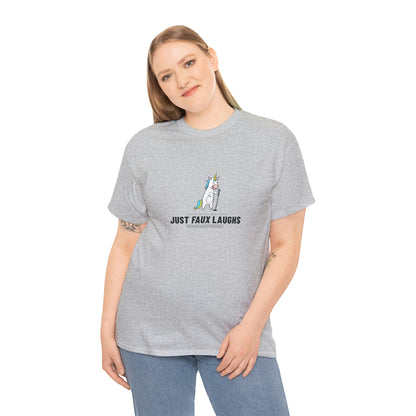 Just Faux Laughs 2023 - Fake Comedy Festival T-shirt