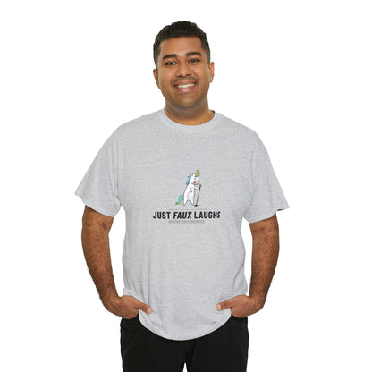 Just Faux Laughs 2023 - Fake Comedy Festival T-shirt