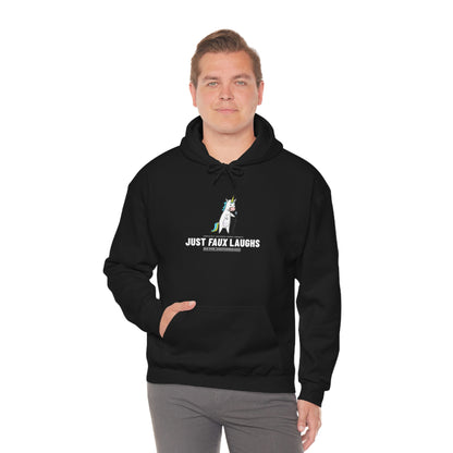 Just Faux Laughs 2023 - Fake Comedy Festival Hooded Sweatshirt