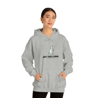 Just Faux Laughs 2023 - Fake Comedy Festival Hooded Sweatshirt