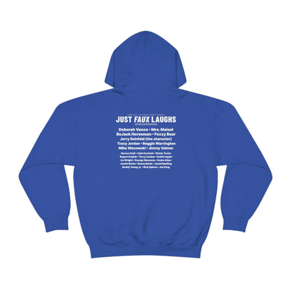 Just Faux Laughs 2023 - Fake Comedy Festival Hooded Sweatshirt