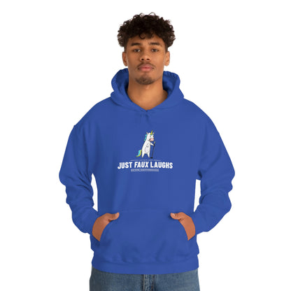 Just Faux Laughs 2023 - Fake Comedy Festival Hooded Sweatshirt