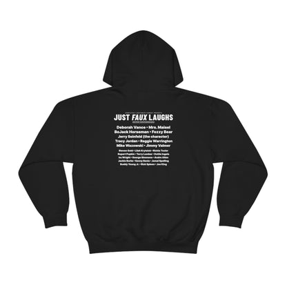 Just Faux Laughs 2023 - Fake Comedy Festival Hooded Sweatshirt