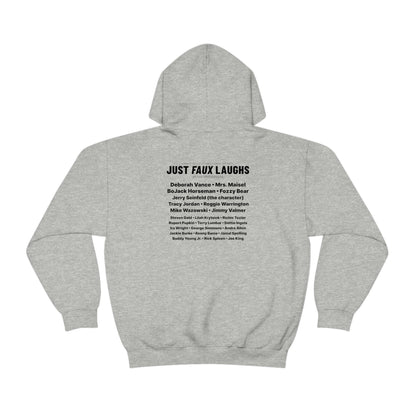 Just Faux Laughs 2023 - Fake Comedy Festival Hooded Sweatshirt